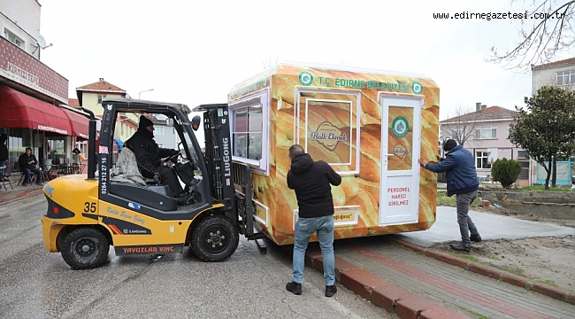 EDİRNE'DE HALK EKMEK SATIŞI YARIN BAŞLIYOR