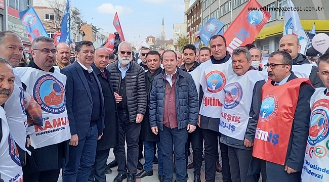 SARAÇLARDA ZAMLARI PROTESTO ETTİLER